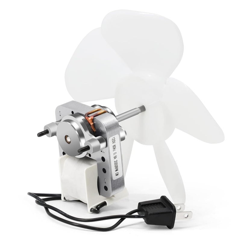 Criditpid S1200A000 Bathroom Fan Motor Replacement for Broan Nutone 8870, 686, M686, 687 Bathroom Exhaust Fan, SAP5957893, 15591000, 22651000 Universal Vent Fans Electric Motor, 50CFM 3000RPM 120V - Image 1